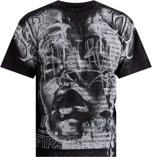 First Row Stone Face Tee