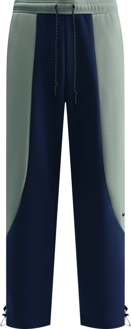 Nike Tech Men's Colour-Block Open-Hem Fleece Trousers