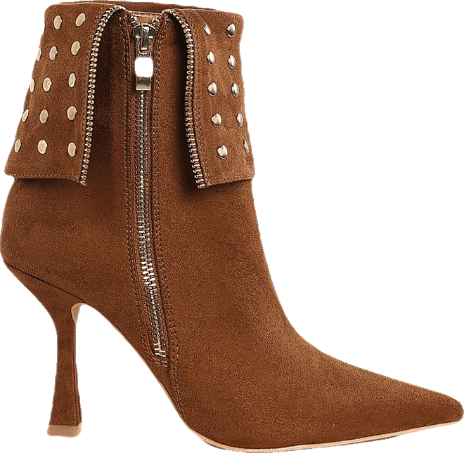 Piccini Stud Embellished Foldover Boots
