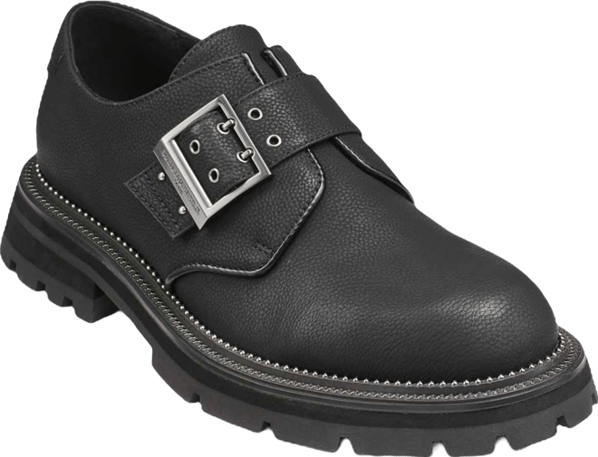 Men's Pebble Monk Strap Dress Shoes