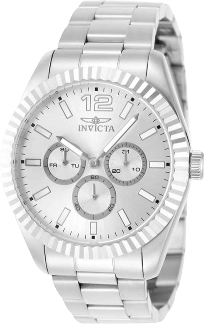 Men's 49513 Specialty Quartz Chronograph Silver Dial Watch