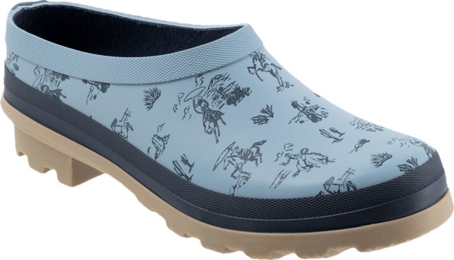 Women's Cow Girl Garden Clogs