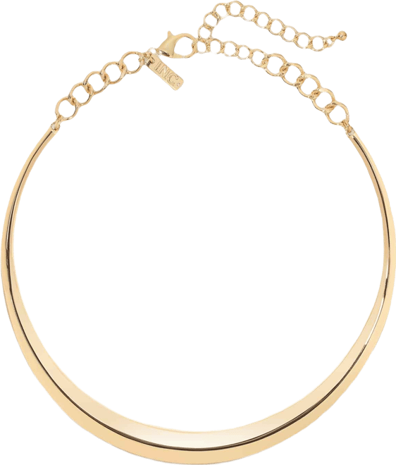 Structured Collar Necklace, 15-1/2" + 3" extender, Macy's Exclusive