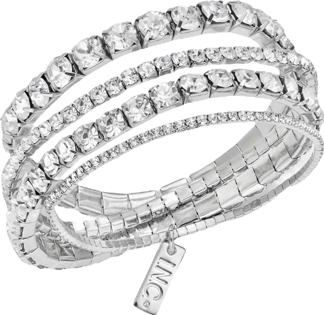 4-Pc. Set Crystal Stretch Bracelets, Macy's Exclusive