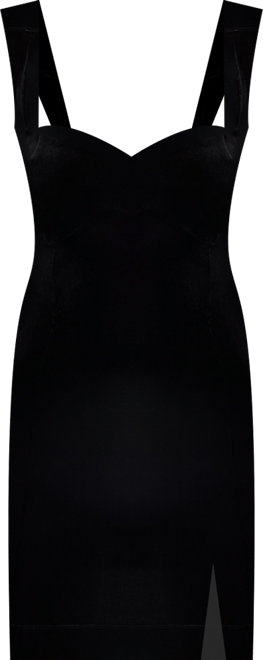 Women's Velvet Mini Dress, Regular and Plus Size