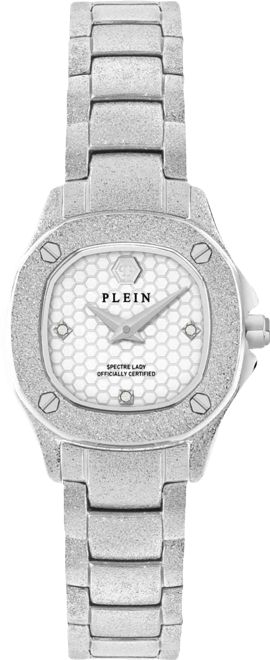 Women's Silver Stainless Steel Watch, 23mm