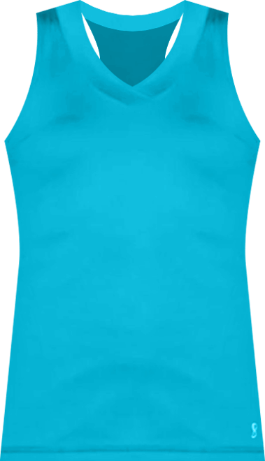 Women's Uv Colors Racerback Tennis Tank Top