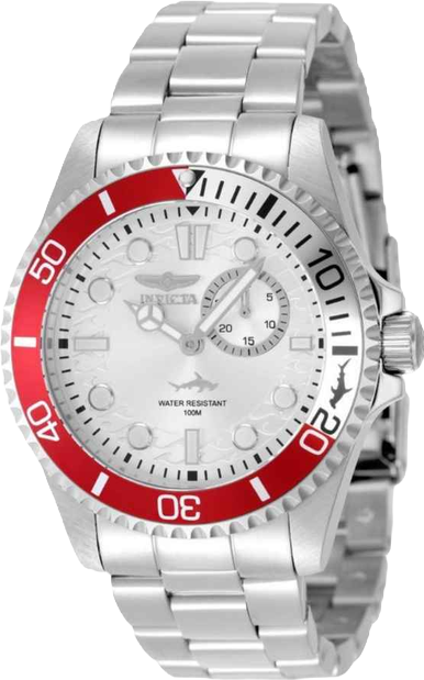 Men's 49275 Pro Diver Quartz Multifunction Silver Dial Watch