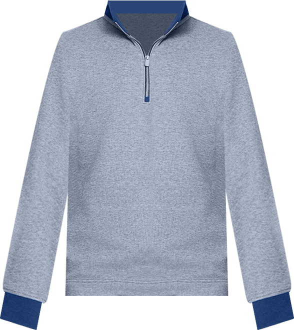 Van Heusen Essential Mens Long Sleeve Quarter-Zip Pullover Sweater