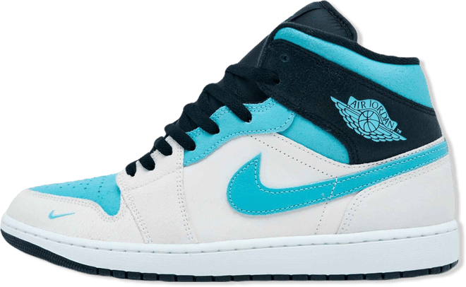 NIKE ジョーダン　ミッド エア ジョーダン 1 NIKE AIR JORDAN MID sail/midnight green dq8426
