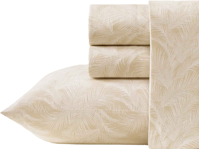 Tommy Bahama All Over Palms 300-Thread count Cotton 4-Pc. Sheet Set, Queen