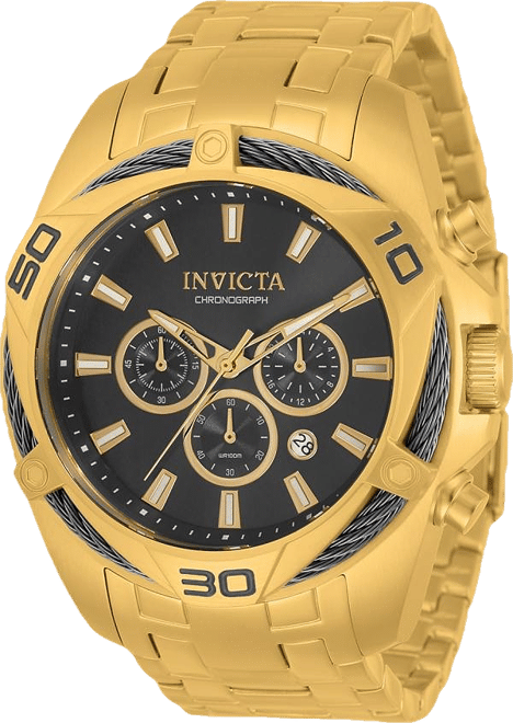 Men's 34122 Bolt Quartz Chronograph Grey Dial Watch