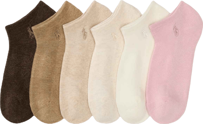 Women's 6-Pk. Cushion Low-Cut Socks