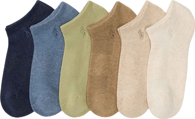 Women's 6-Pk. Cushion Low-Cut Socks