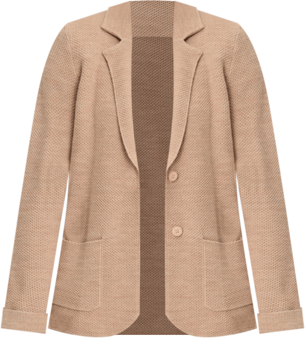 Women's Merino Wool Blend Blazer