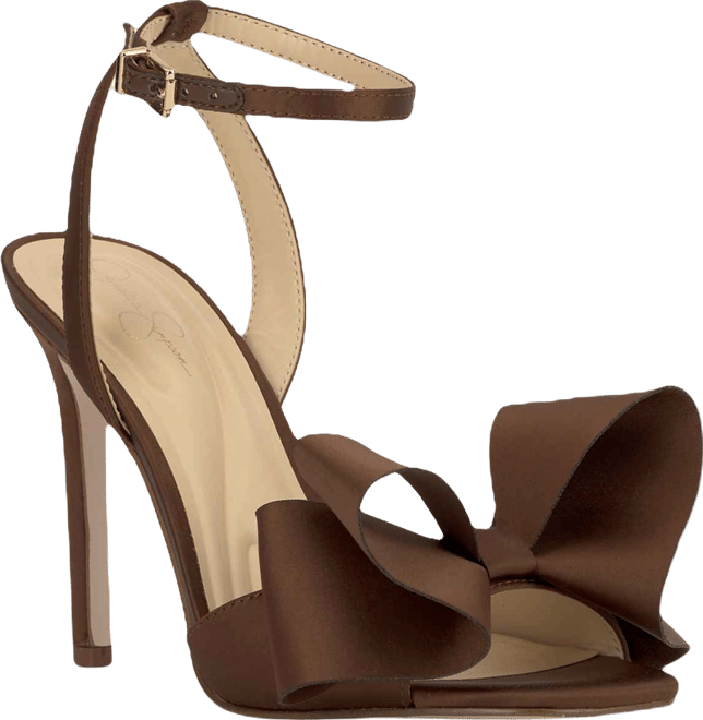 Women's Olivine Bow High-Heel Stiletto Dress Sandals