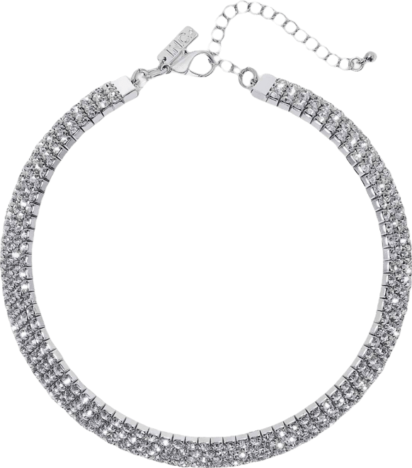 Crystal Multirow Flex Necklace, Macy's Exclusive