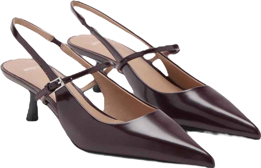 Women's Kitten-Heel Patent Leather Shoes