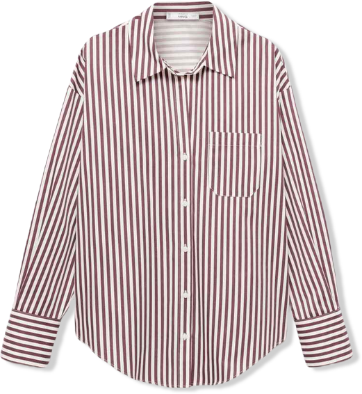 Women's Pocket Striped Shirt
