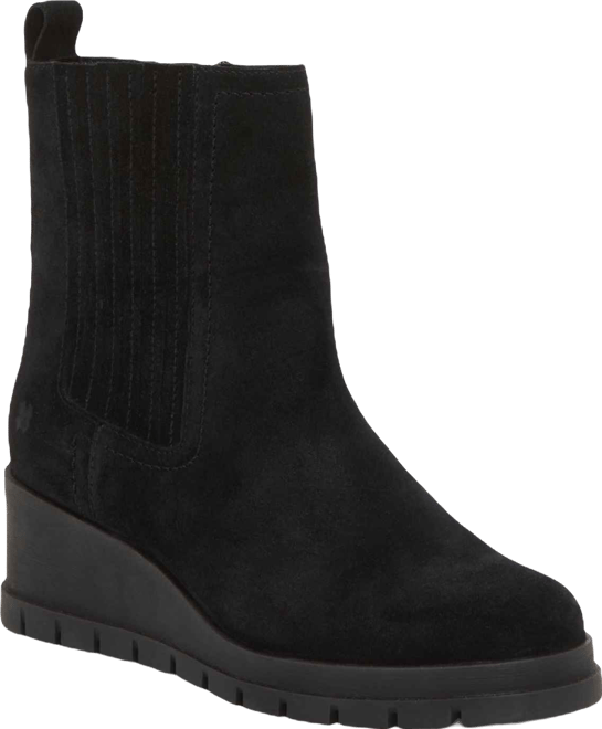 Lucky Brand Women's Sondruh Gore Wedge Booties - Macy's