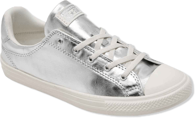 Women's Chuck Taylor All Star Dainty Lucky Metallic Casual Sneakers from Finish Line
