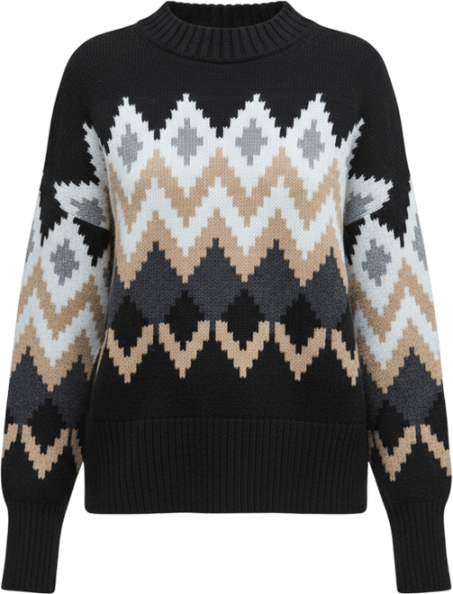 Women's Fair Isle Knitted Jumper