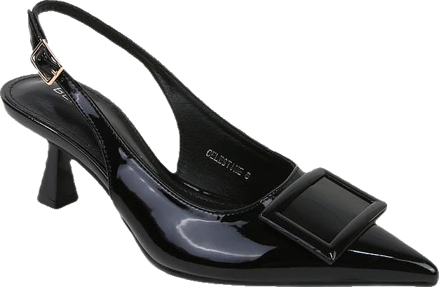 Celestine Kitten Heel Slingbacks