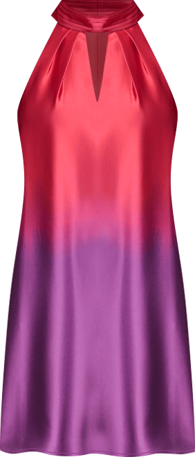 Women's Sleeveless Keyhole Shift Dress