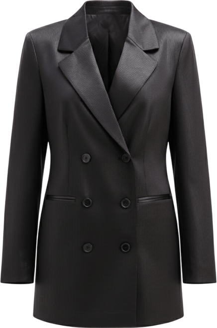 Women's Jemma Pinstriped Double-Breasted Blazer