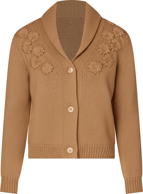 Petite Embroidered Cardigan
