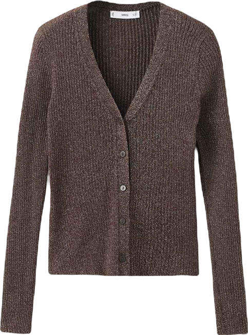 Women's Ribbed Knitted Cardigan