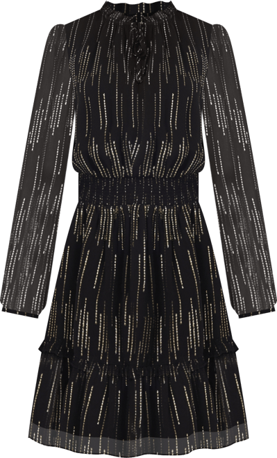 Women's Balloon Sleeve Raglan Pull-On Dress