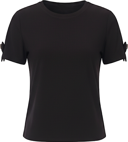 Women's Short Sleeve Knit Top