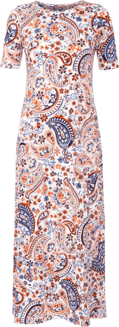 Women's Crew Neck Maxi Dress