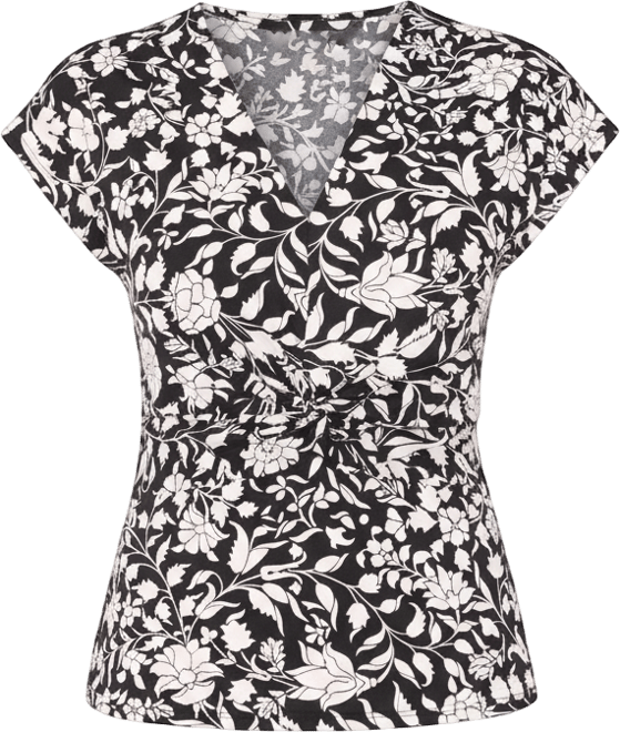 Women's V-Neck Short Sleeve Top