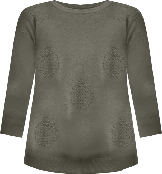 Women's Apple Drop Shoulder Tunic Sweater