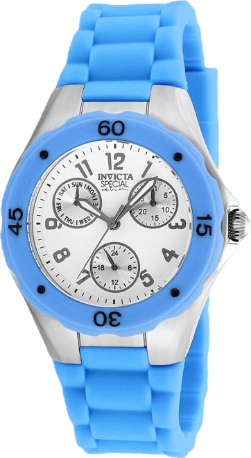 Women's 18795 Angel Quartz Chronograph White Dial Watch