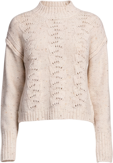 Women's Multi Speckle Crew Neck Sweater