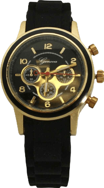 Black Women's Stainless Steel Fashion Watch