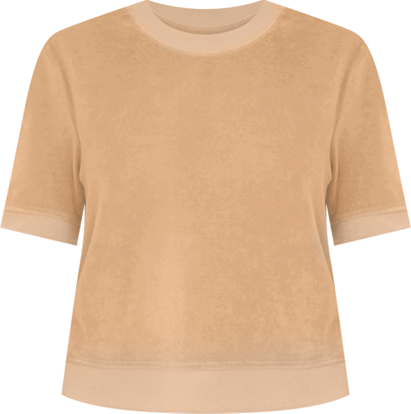 Women's Organic Cotton Velour T-Shirt