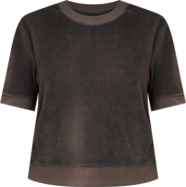 Women's Organic Cotton Velour T-Shirt