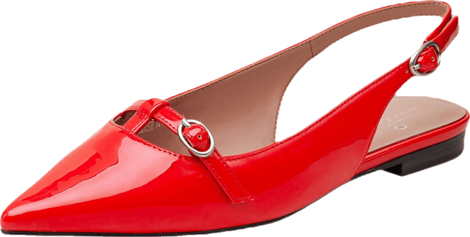 Celina Women's T-Strap Mary Jane Slingback Flat