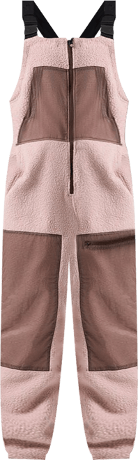 Women's Wander Pile-Fleece Overall Jumpsuits