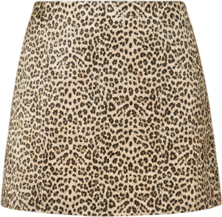 Women's Leopard Mini Skirt