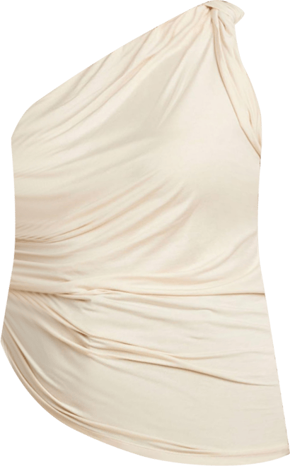 Women's Sheer Twist Drape Top