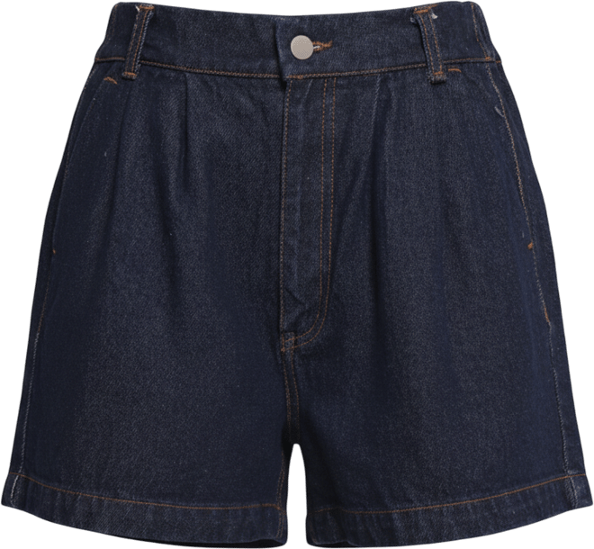 Women's Nylah Pleated Denim Short