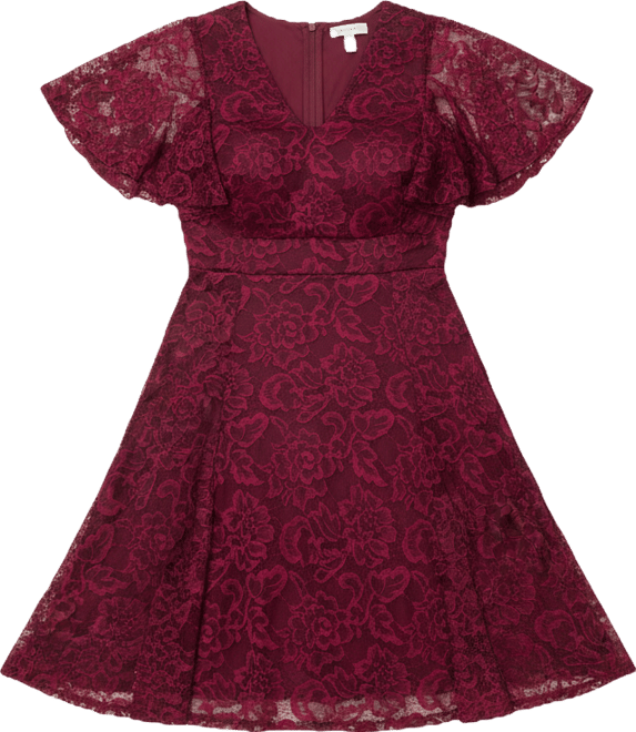 Plus Size Camille Lace Cocktail Dress