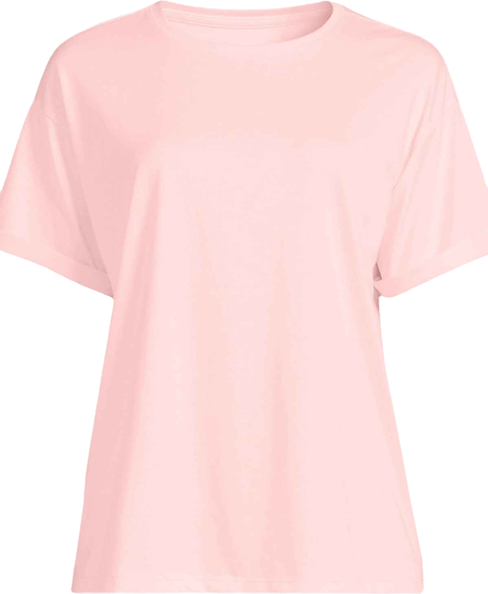 Women's Oversized Supima Short Sleeve Crew Neck T-Shirt