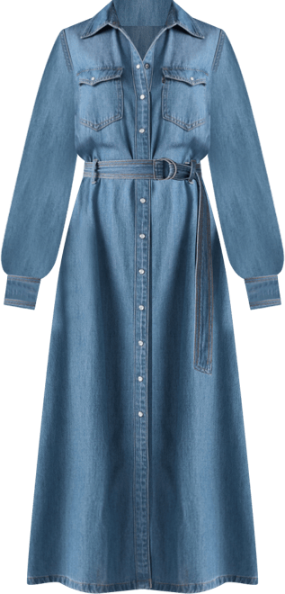 Women's Quincey Long Sleeve Midi Dress