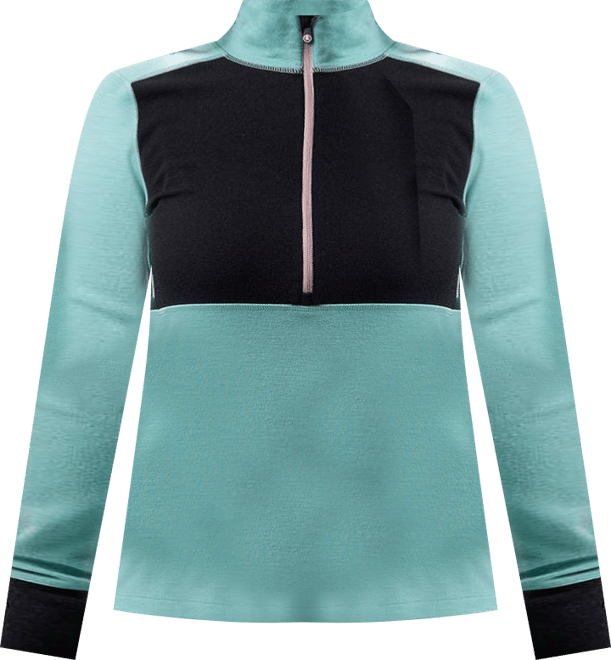 Women's Cedars Rws Merino Mid-Wt Baselayer 1/4-Zip Top Midweight Long Underwear Tops